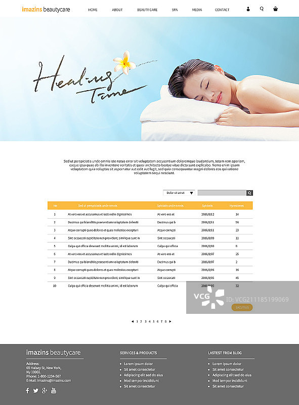 网站模板设置图片素材