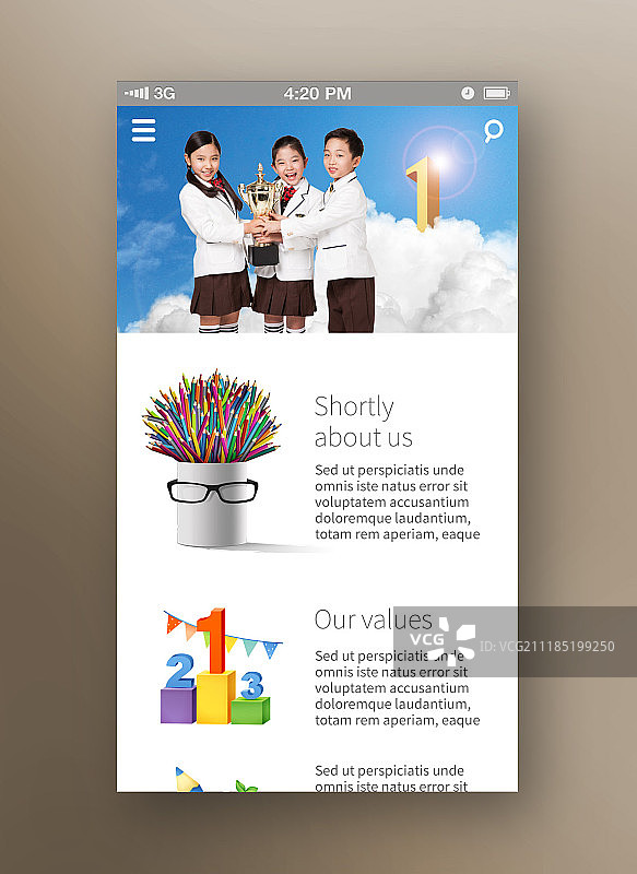 网站模板设置图片素材