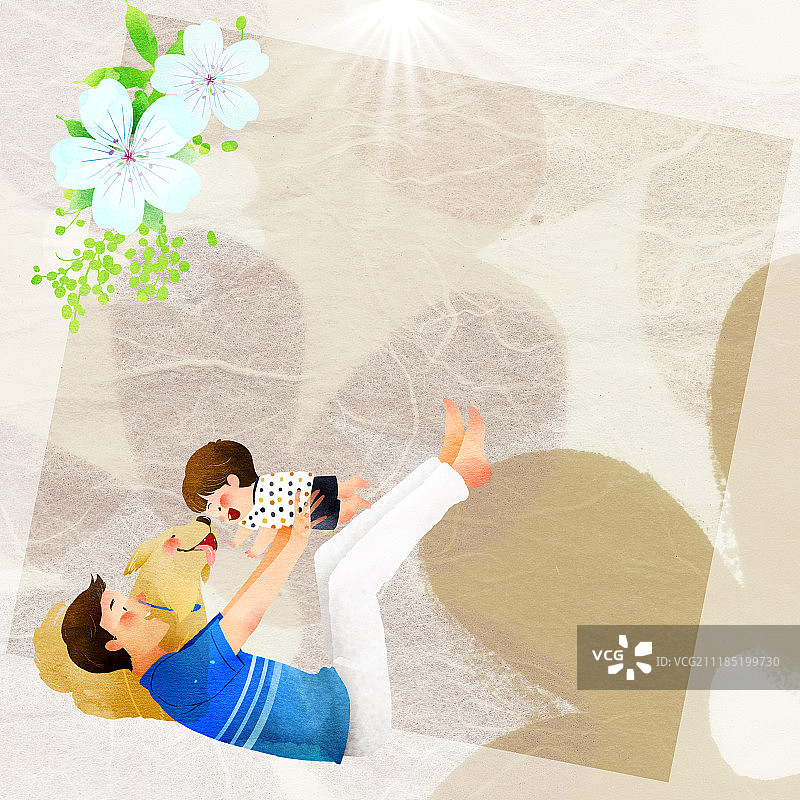 家庭，妈妈，爸爸，孩子，多人图片素材