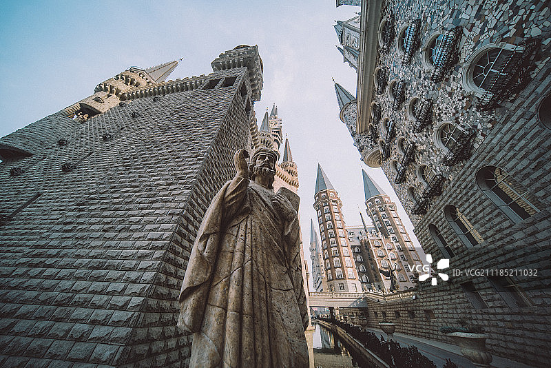 河北美术学院西式建筑图片素材