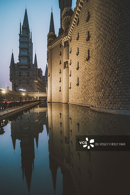 河北美术学院西式建筑图片素材