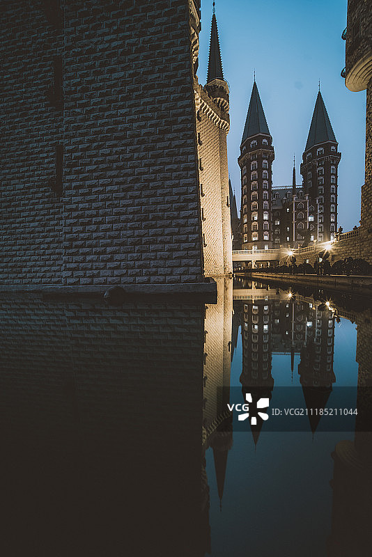 河北美术学院西式建筑图片素材