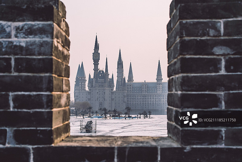 河北美术学院建筑图片素材