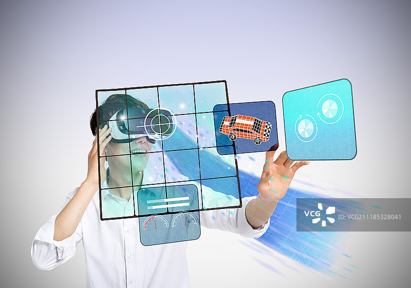 商务，第四次工业革命，VR，韩国图片素材
