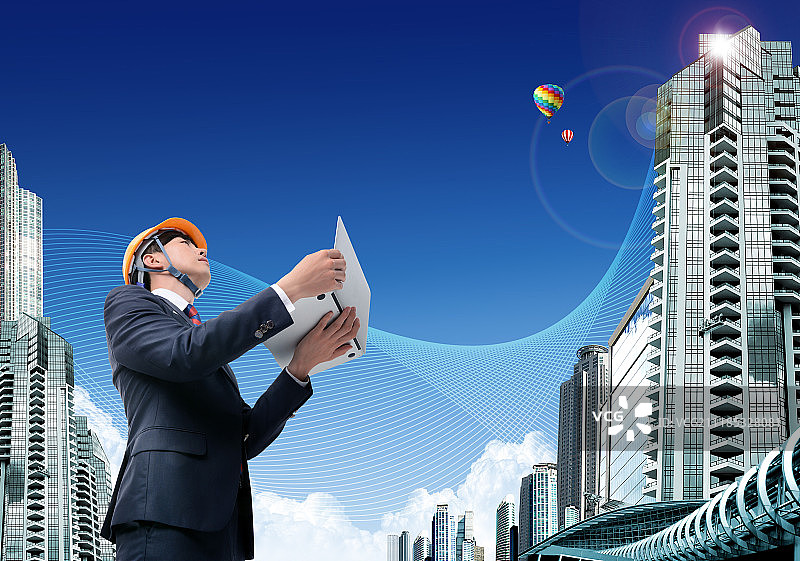 商务建筑房地产公寓图片素材