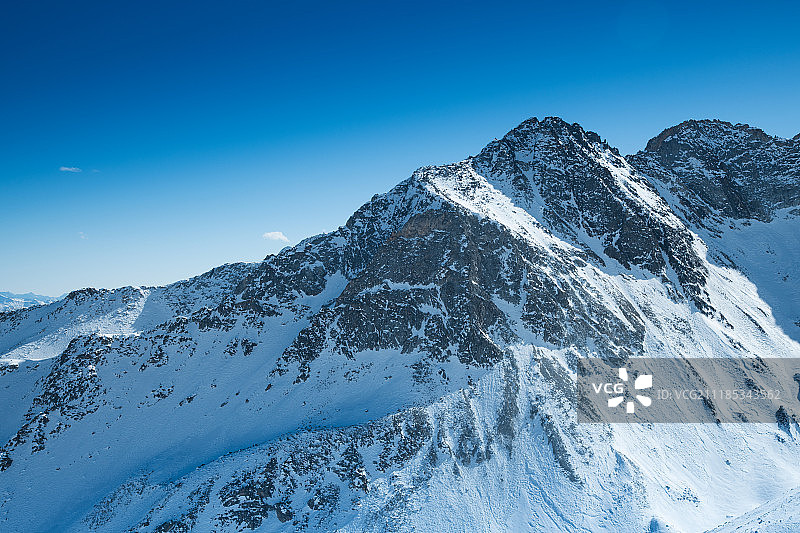 达古冰川图片素材