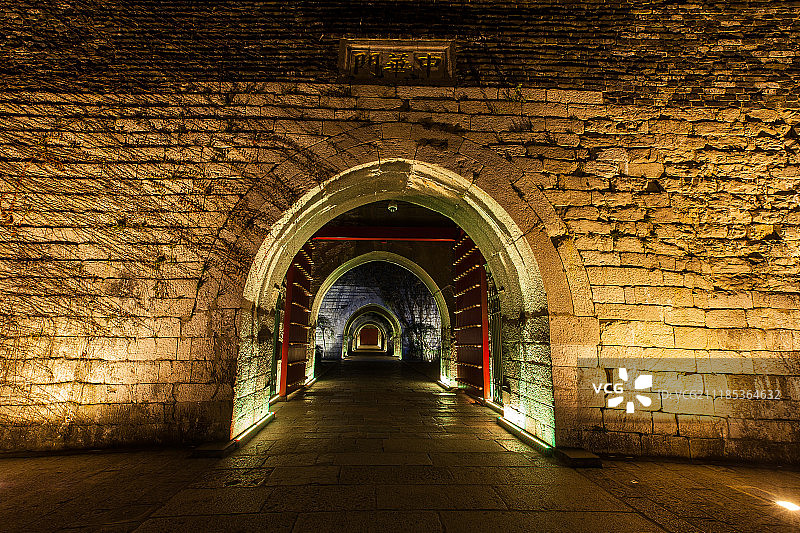 南京中华门风光图片素材