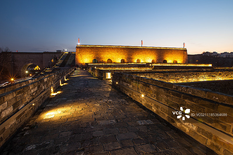 南京中华门风光图片素材