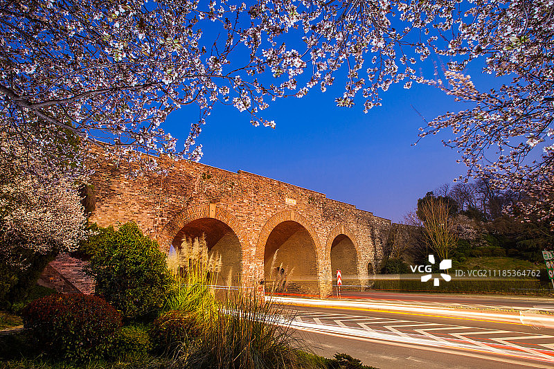 南京中华门风光图片素材