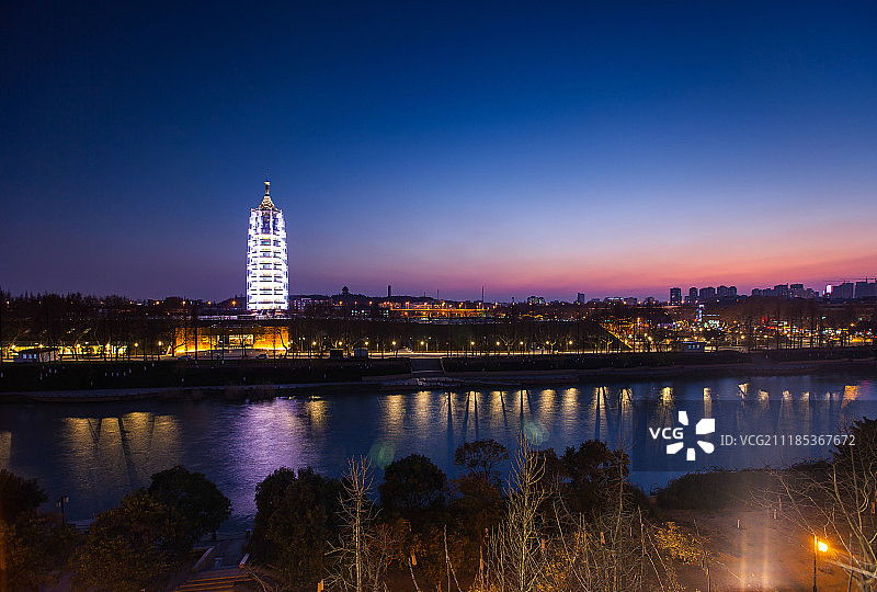 南京报恩寺风光图片素材