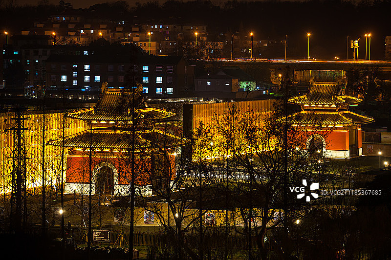 南京报恩寺风光图片素材