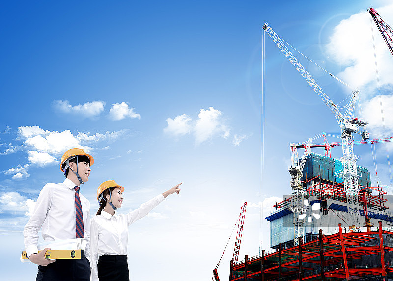 商务建筑房地产公寓图片素材