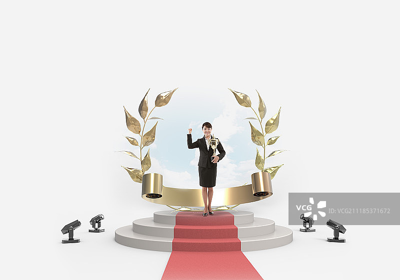 商业女性图片素材