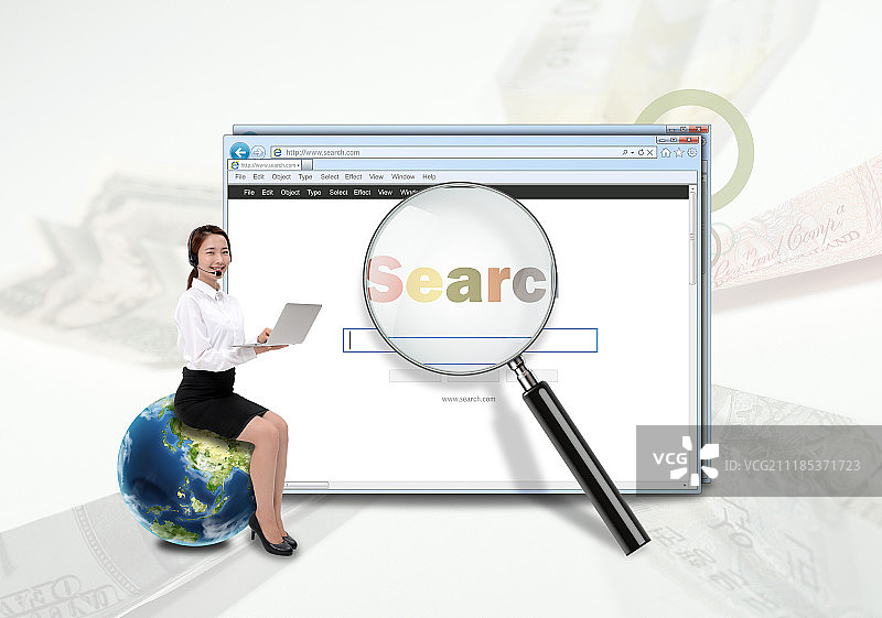 商业女性图片素材