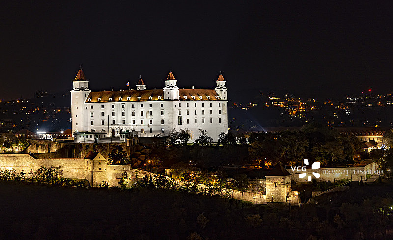 斯洛伐克首都布拉迪斯拉法图片素材