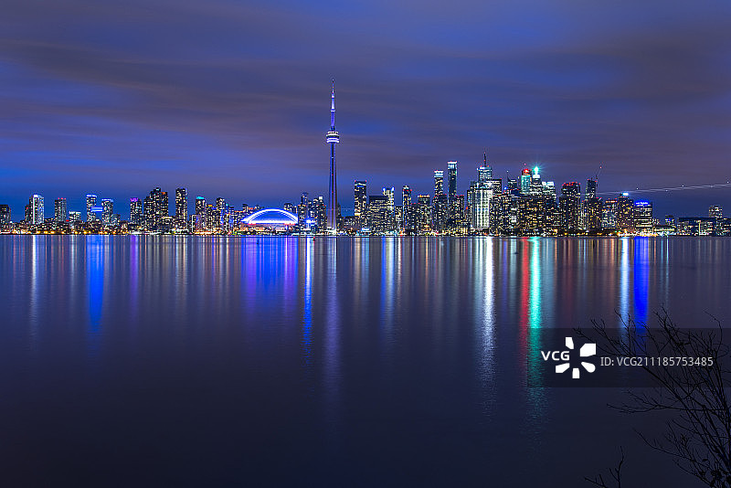 多伦多的天际线图片素材