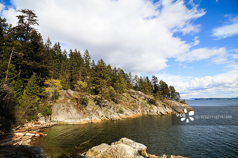 灯塔公园海湾图片素材