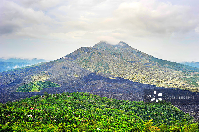 巴厘岛巴图尔火山图片素材