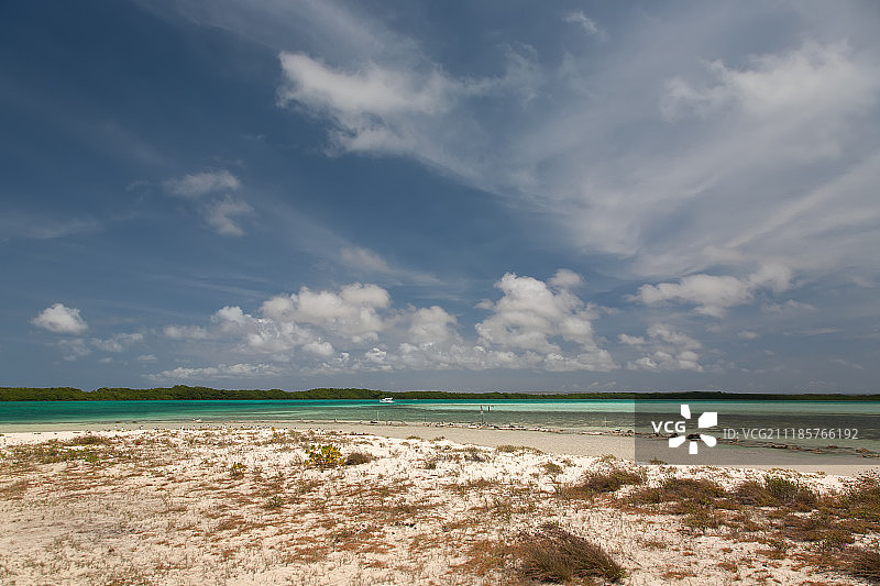 博内尔岛加勒比海滩图片素材