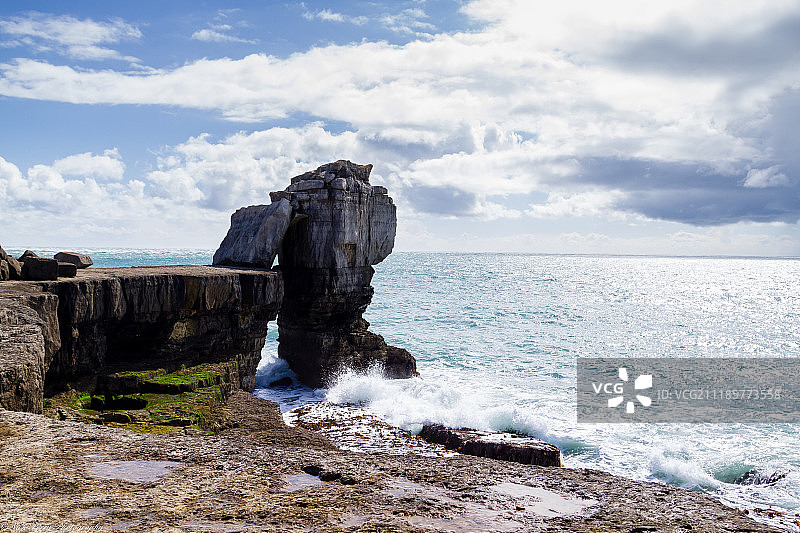 波特兰讲道石图片素材