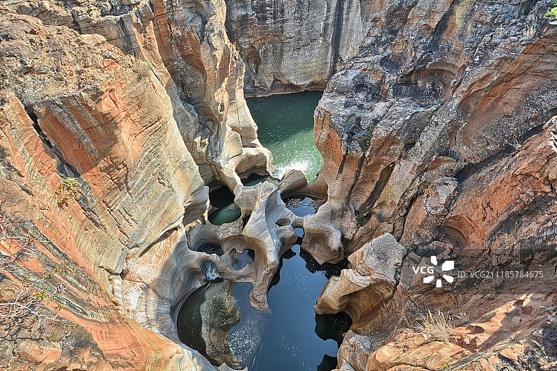 南非伯克幸运壶穴图片素材