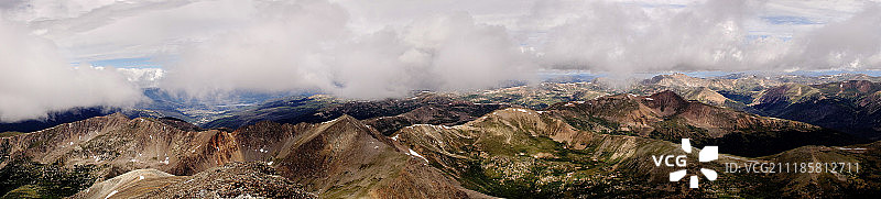 格雷斯和托雷斯山峰图片素材
