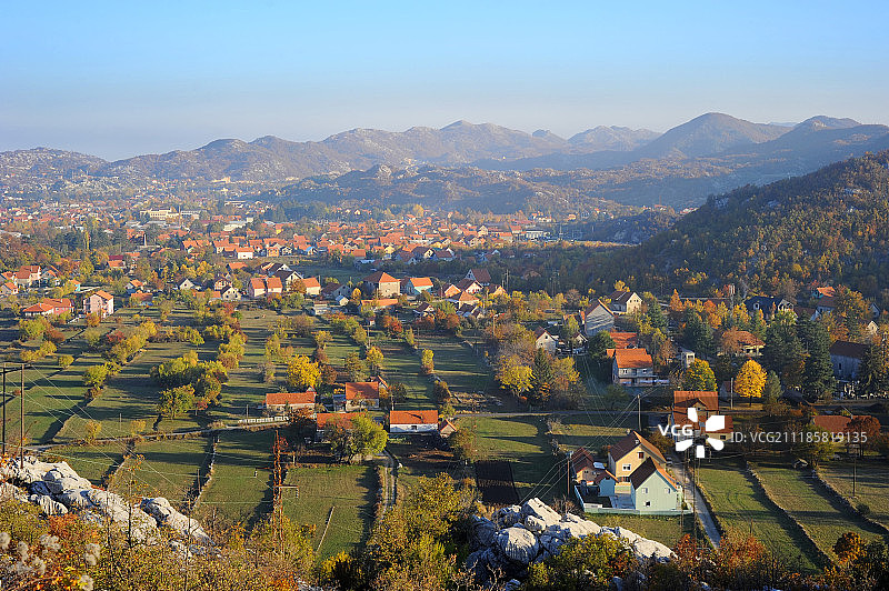 黑山采蒂涅图片素材