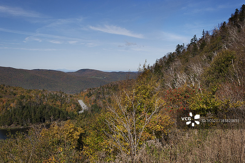 阿巴拉契亚山口佛蒙特州风光图片素材