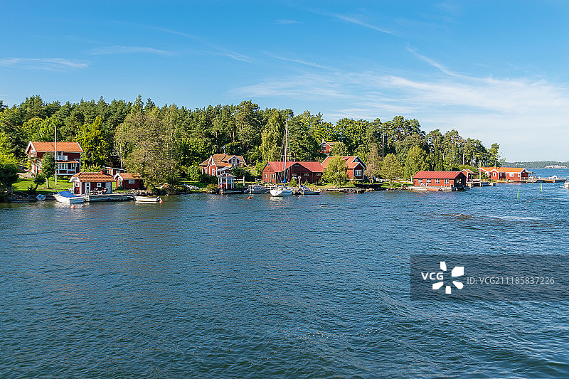 波罗的海斯德哥尔摩群岛图片素材