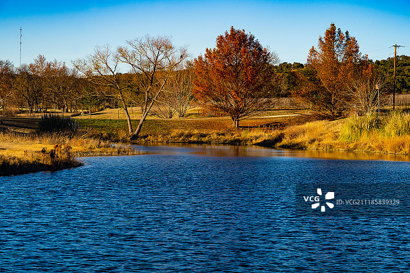 得克萨斯丘陵地带风光图片素材