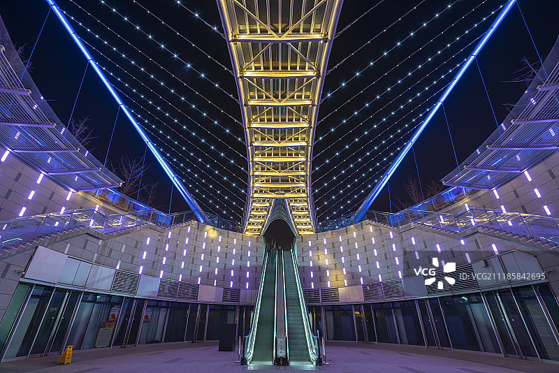 北京市建筑夜景图片素材