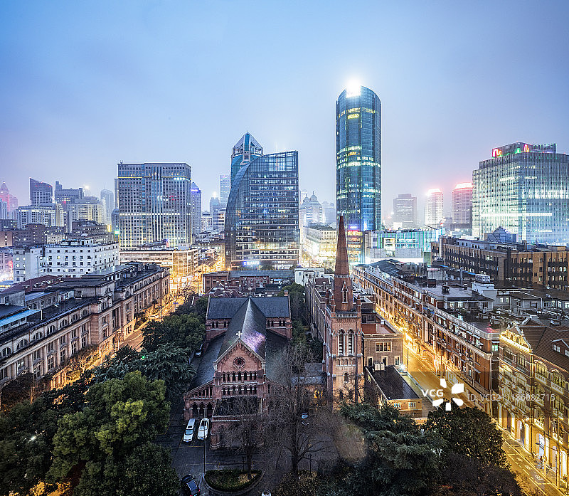 上海圣三一堂图片素材