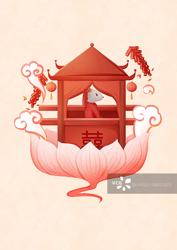 年俗大年初三无字版图片素材