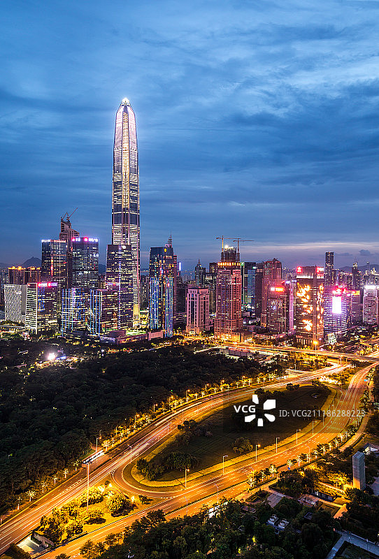 深圳平安国际金融中心图片素材