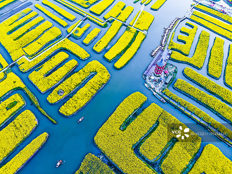 江苏兴化千垛风景区风光图片素材