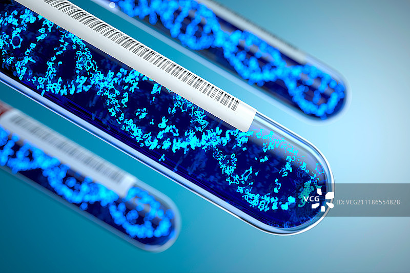 3DDNA血样试管图片素材