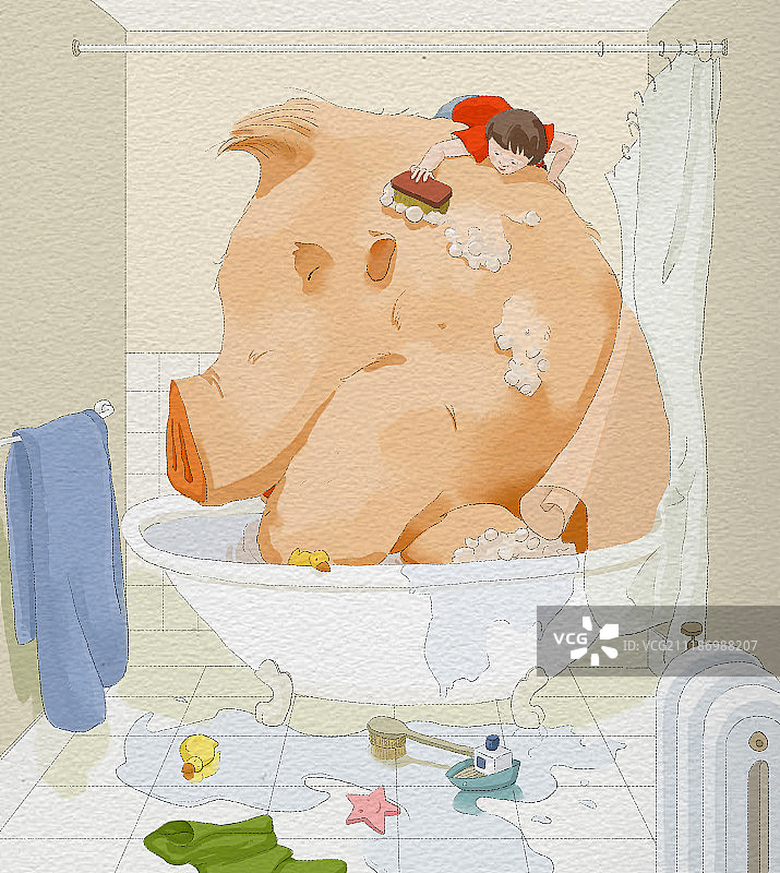 春节猪系列图片素材