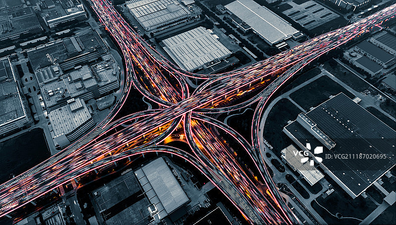 江苏苏州高架桥风光图片素材