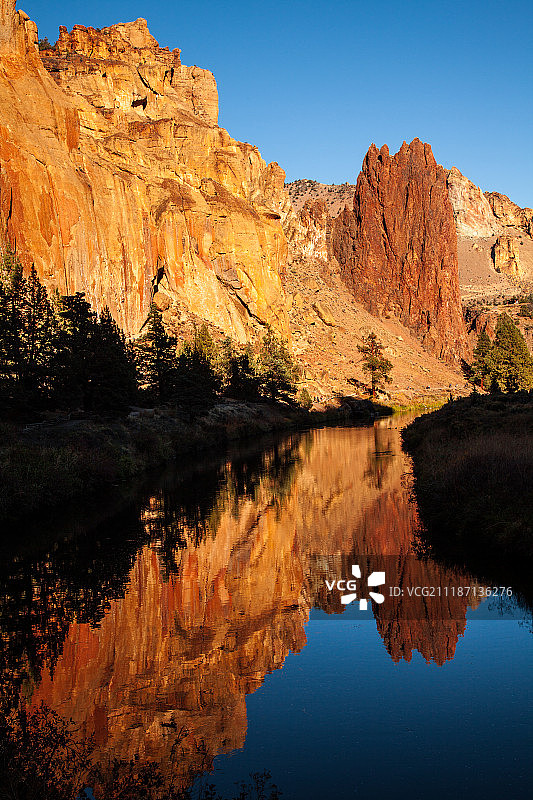 史密斯岩州立公园，攀岩图片素材
