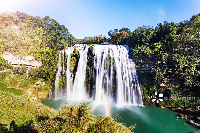 花果山水帘洞图片素材