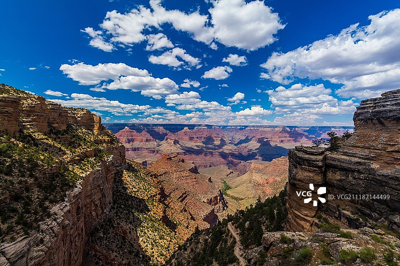 大峡谷南缘夏季图片素材