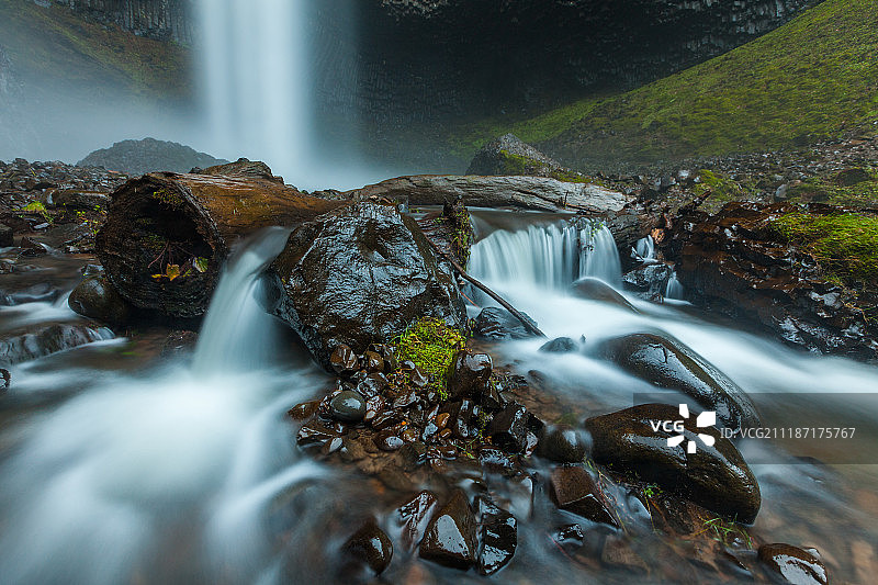 瀑布风光图片素材