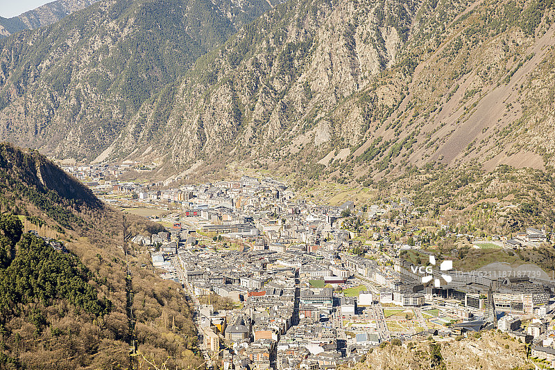 安道尔城风光图片素材