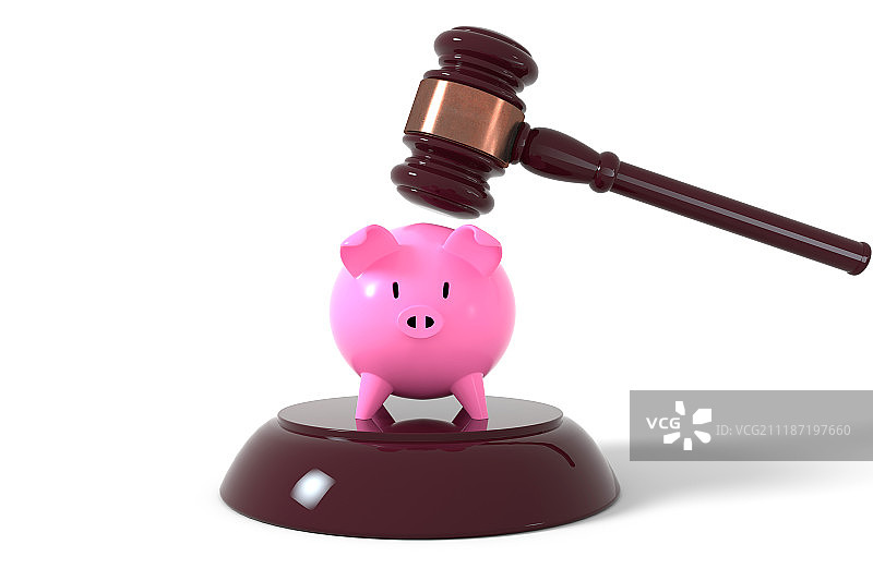 3D法槌图片素材