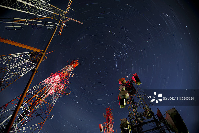 无线电路径图片素材