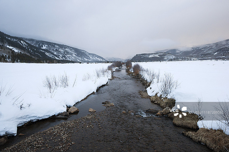 阿肯色河，近9200英尺图片素材
