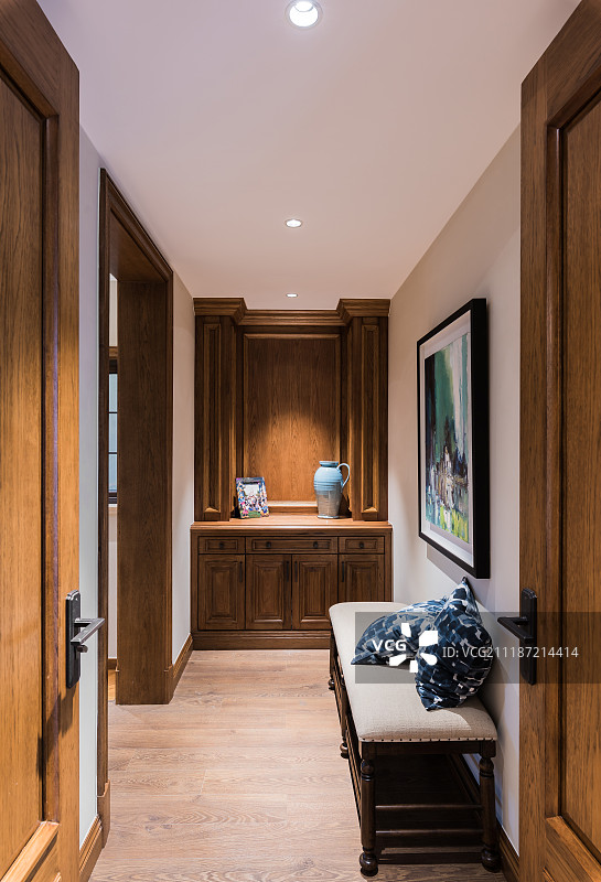 走廊空间装饰图片素材