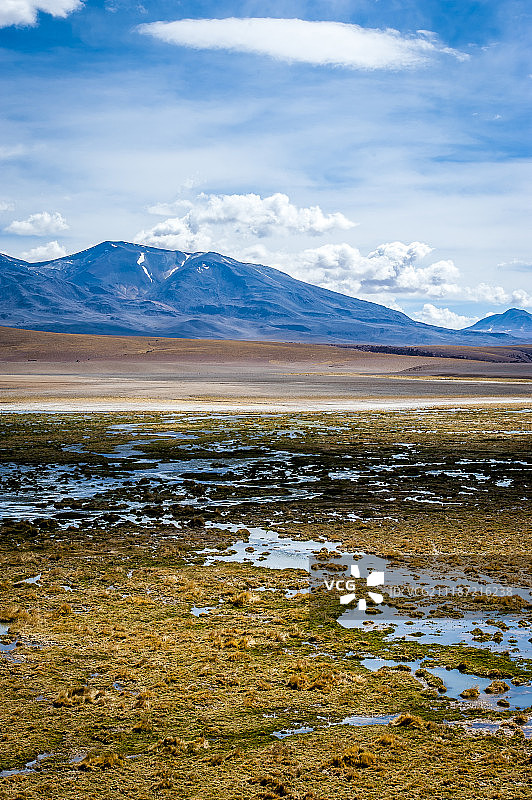 阿塔卡马沙漠高地图片素材