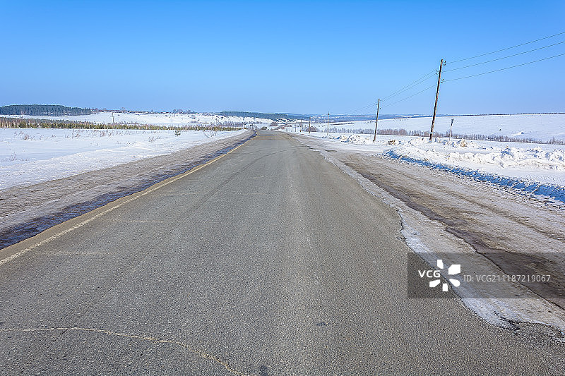 冬天的自然之美图片素材