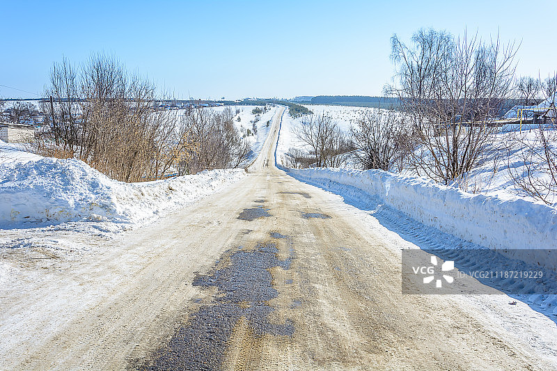 冬天的自然之美图片素材